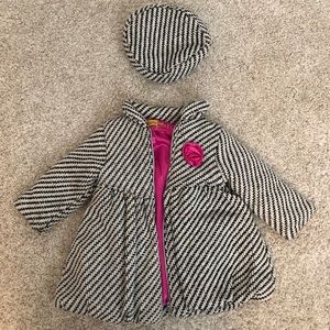 Penelope Mack coat and hat in 2T
